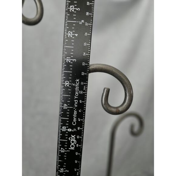 Metal Store Or Dresser Jewelry Free Standing Display Organizer 5 Loops - Picture 9 of 11